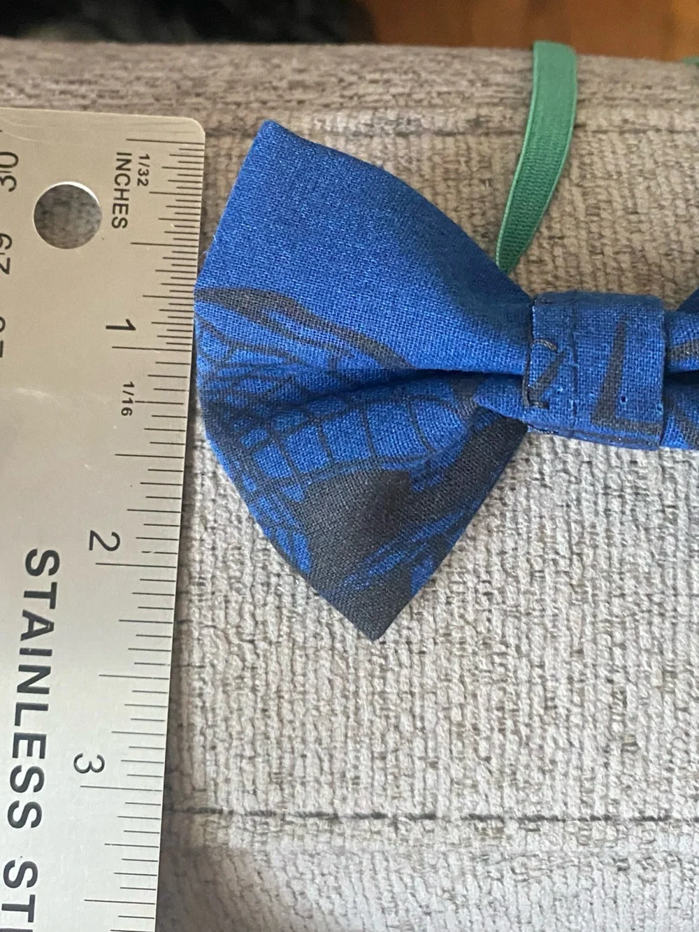 Spider-Man  Blue Patterned Bow Tie - Unbranded